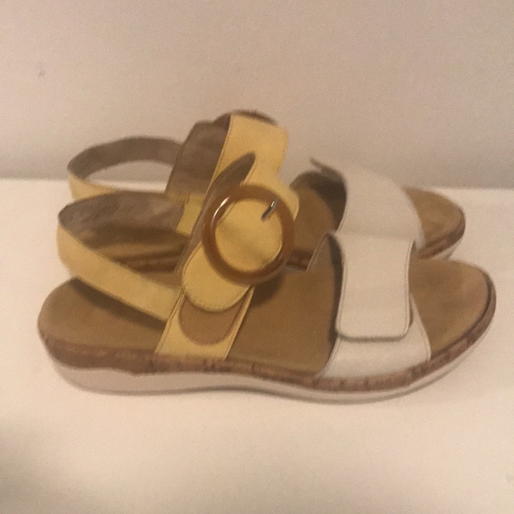 Yellow Remonte Sandals - Size 10 - Picture 2 of 2